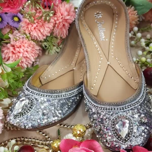 ruby sequins gunmetal silver