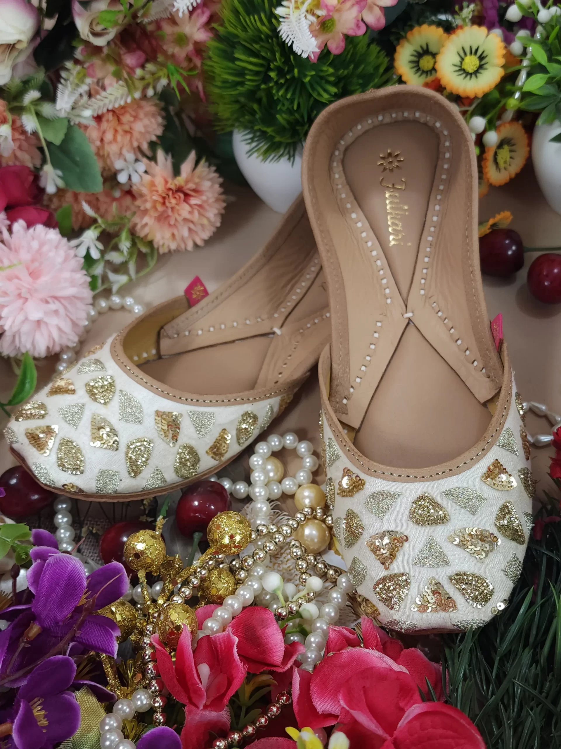 triangle beige gold triangle beige gold