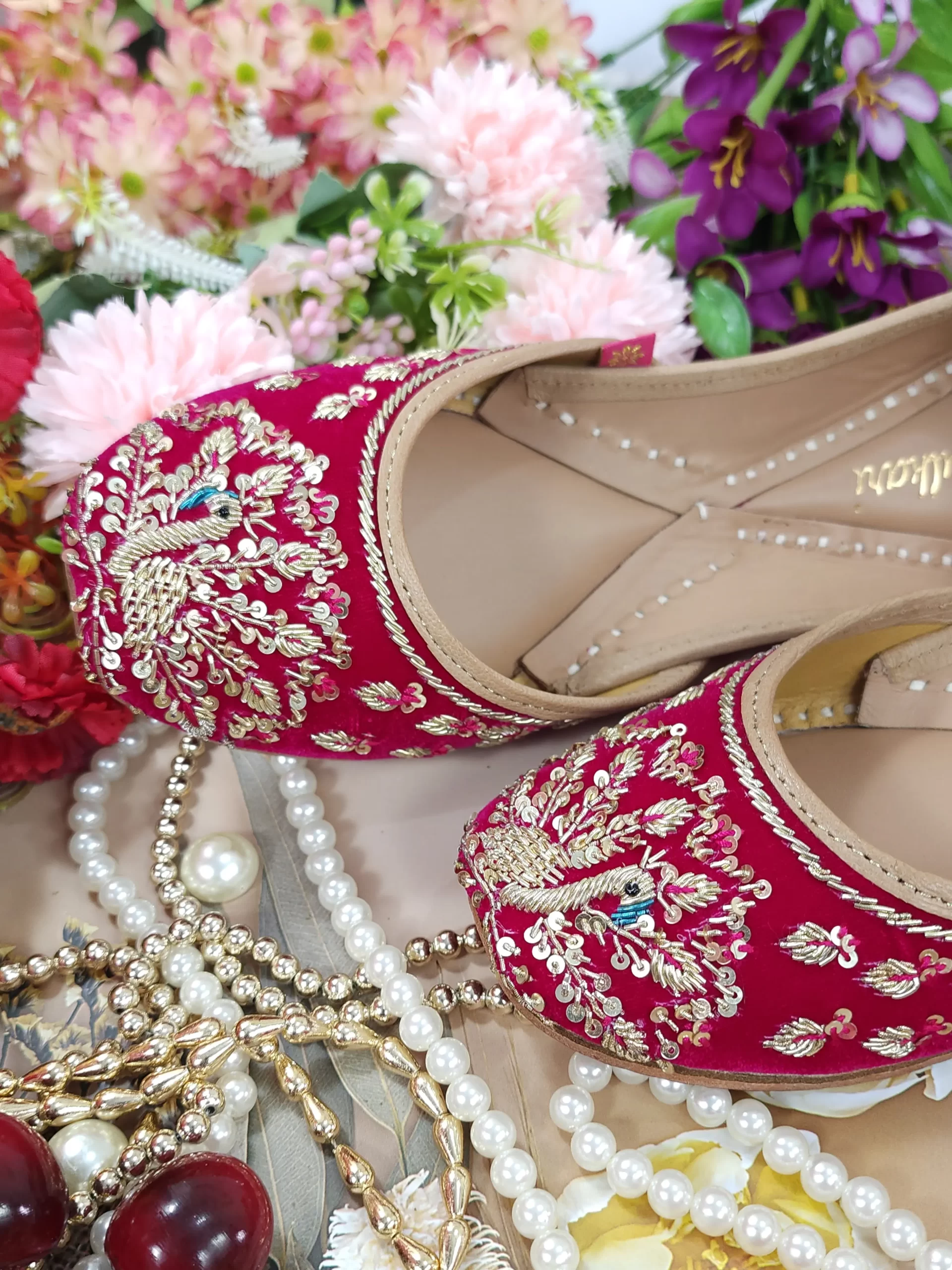 mayur magenta gold mayur magenta gold