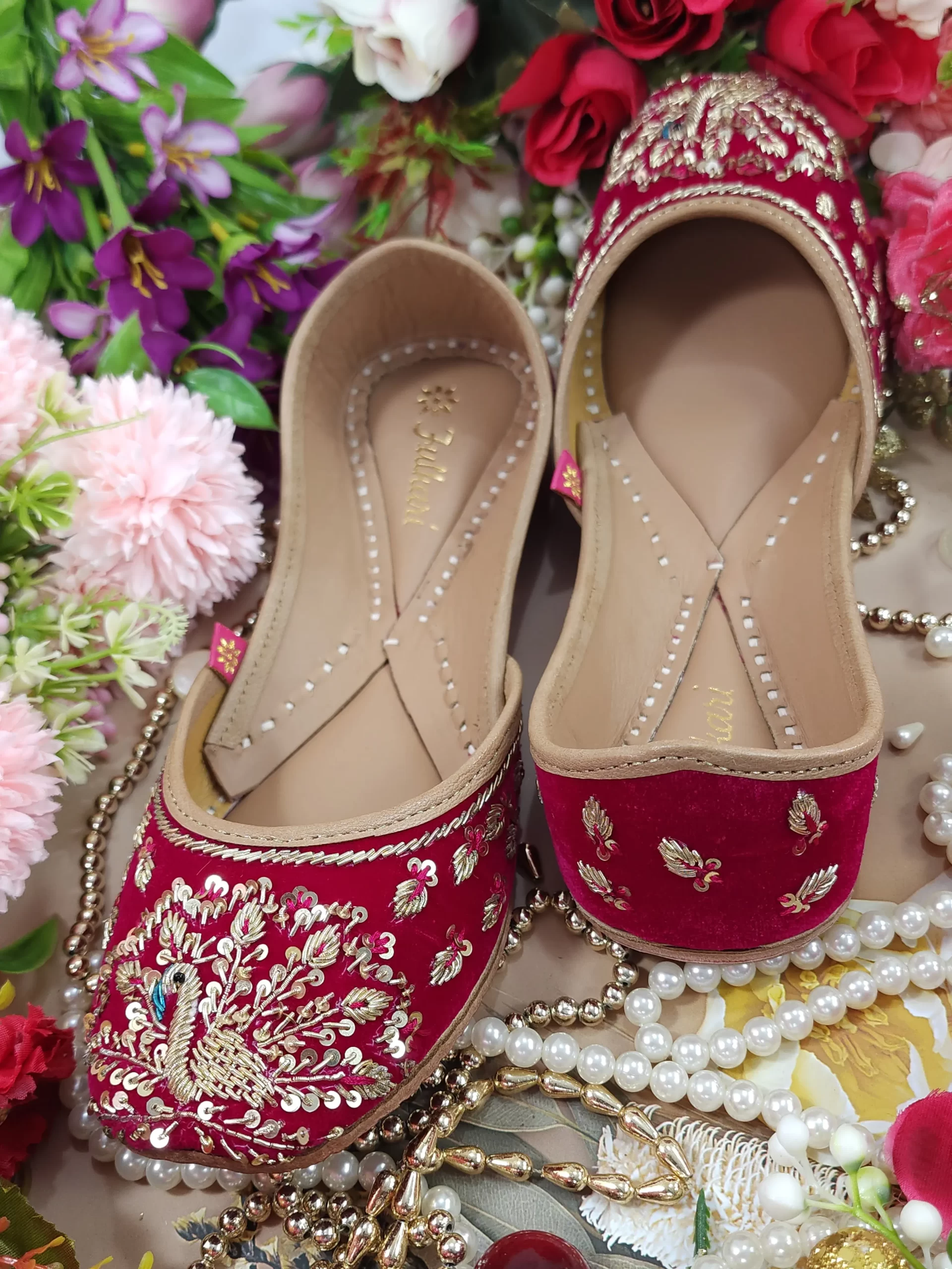 mayur magenta gold mayur magenta gold