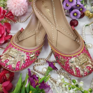 elephant magenta gold