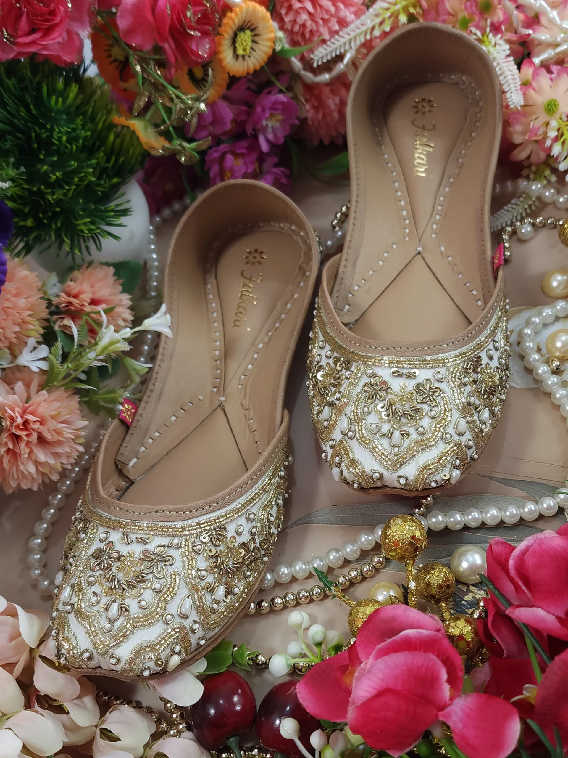phulkari crocus gold joeye beige gold phulkari crocus gold joeye beige gold