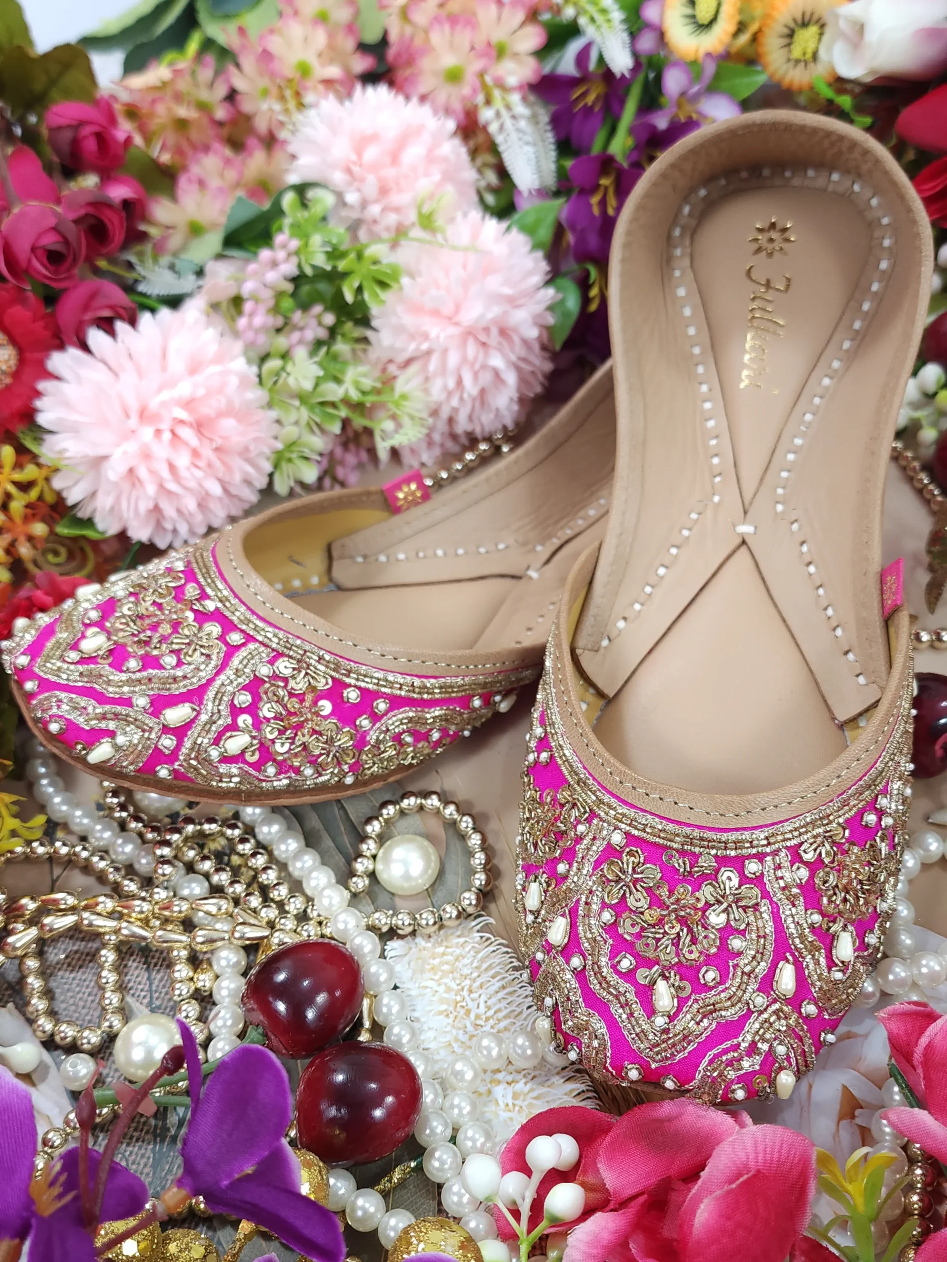 phulkari crocus gold joeye magenta gold phulkari crocus gold joeye magenta gold