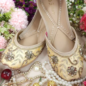 royal bridal boronia stone ethnic jutis firoji gold