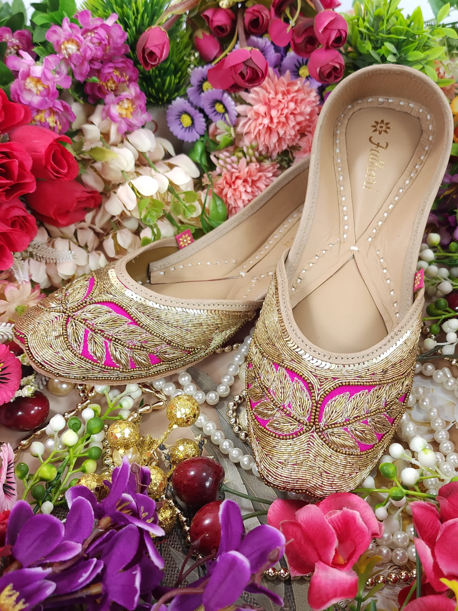 royal wedding lily of the valley jutti magenta gold royal wedding lily of the valley jutti magenta gold