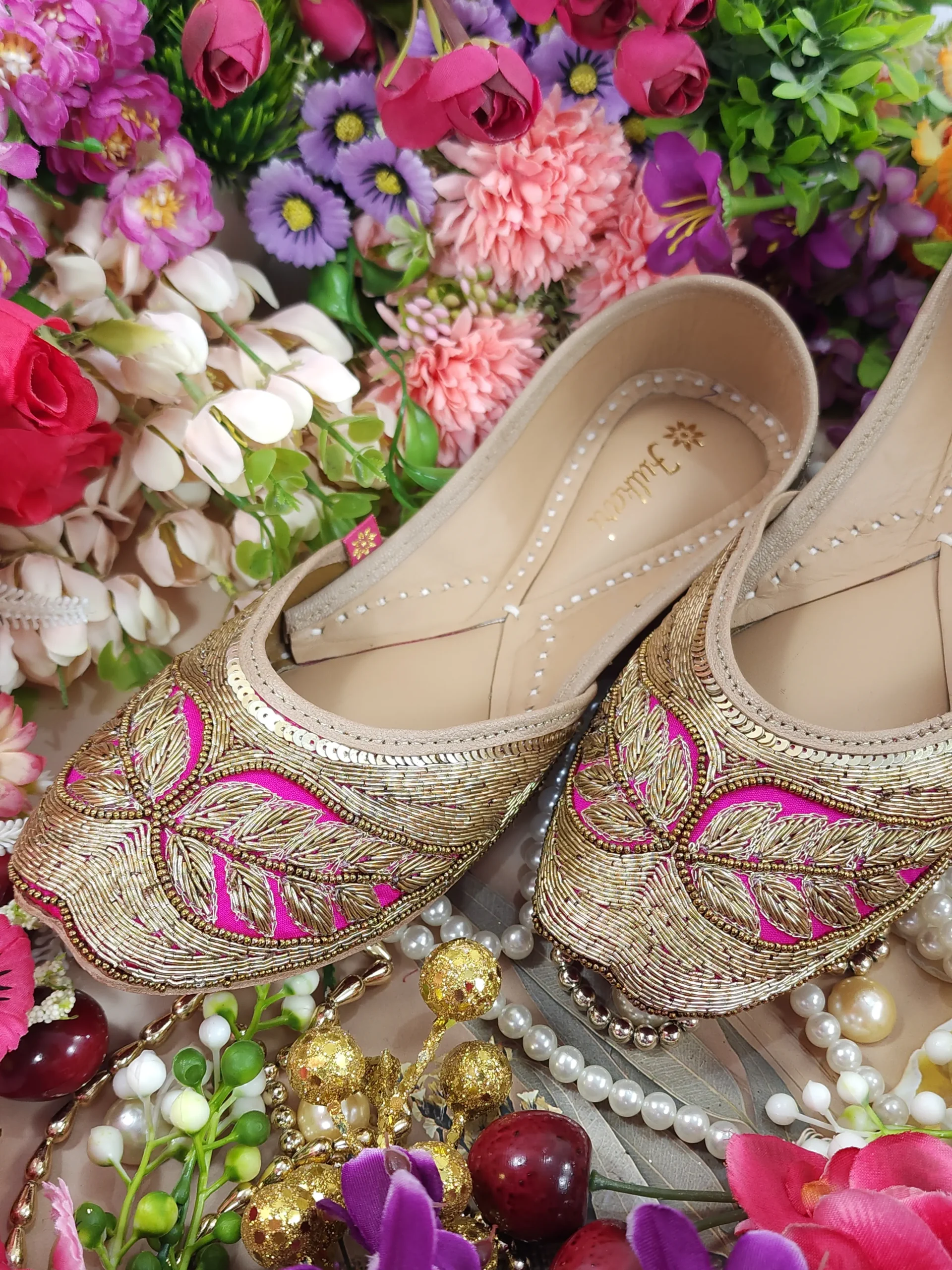 royal wedding lily of the valley jutti magenta gold royal wedding lily of the valley jutti magenta gold