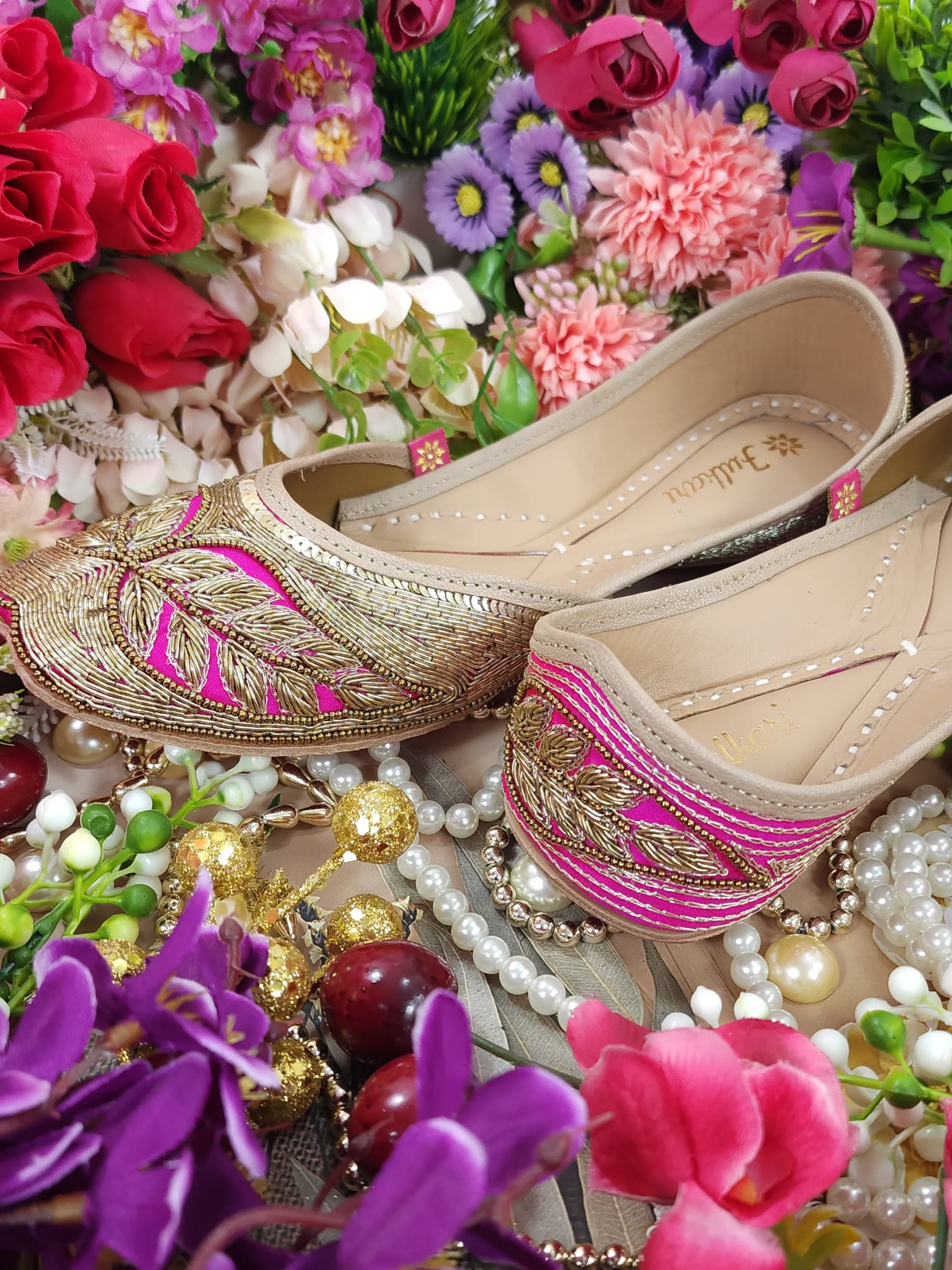 royal wedding lily of the valley jutti magenta gold royal wedding lily of the valley jutti magenta gold