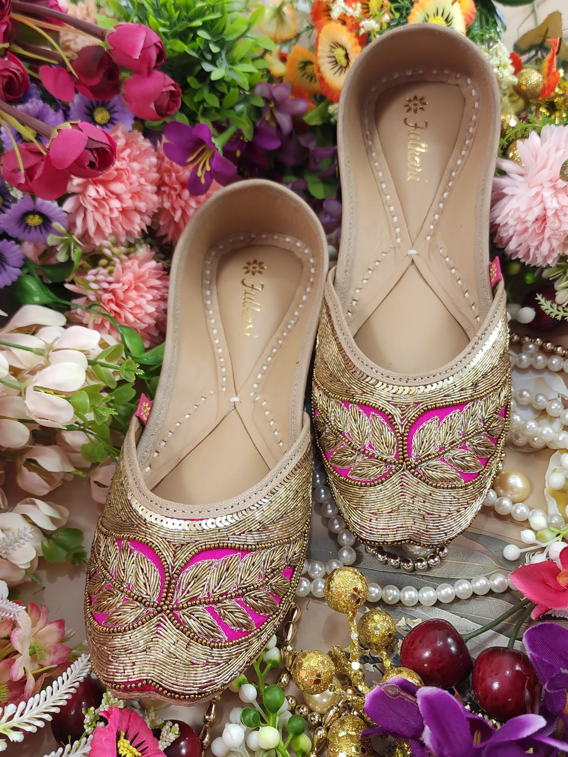 royal wedding lily of the valley jutti magenta gold royal wedding lily of the valley jutti magenta gold