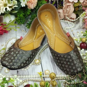 little stars leather zarri handwork embroidered semi casual gunmetal gold