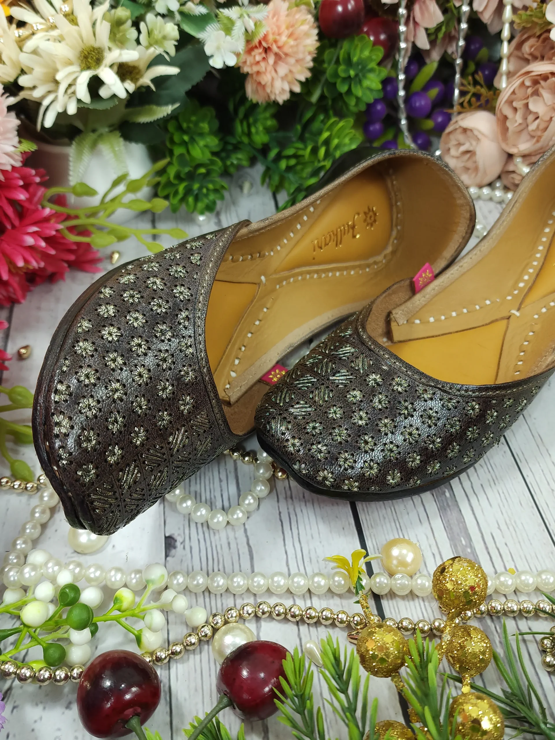 little stars leather zarri handwork embroidered semi casual gunmetal gold little stars leather zarri handwork embroidered semi casual gunmetal gold