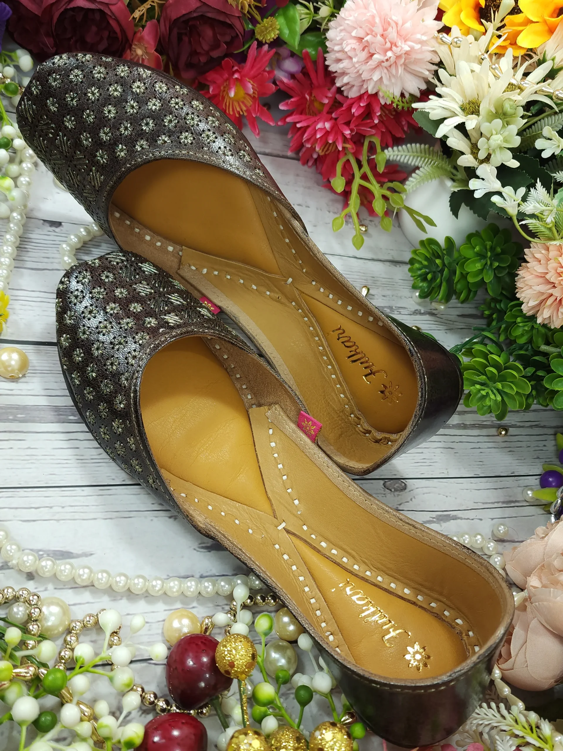 little stars leather zarri handwork embroidered semi casual gunmetal gold little stars leather zarri handwork embroidered semi casual gunmetal gold