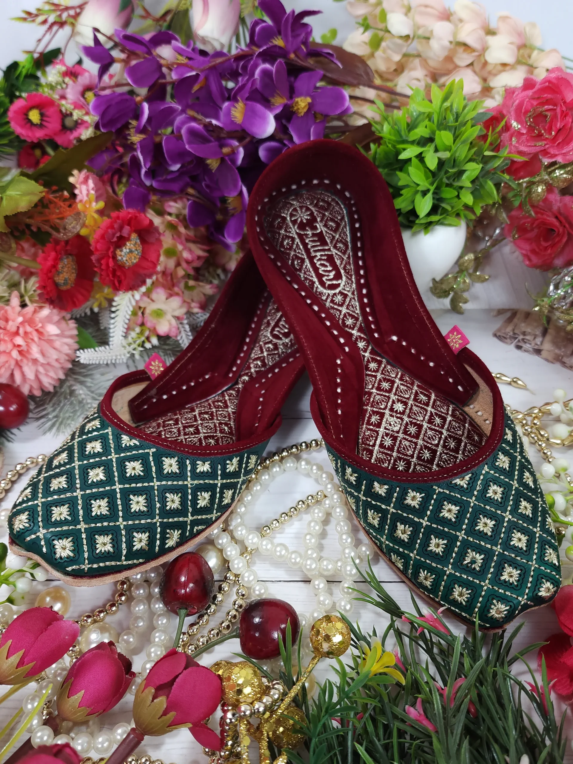 zarri stone leather embroidery green gold semi casual green gold zarri stone leather embroidery green gold semi casual green gold