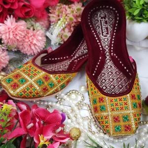 twinkle leather sequins & zarri handwork embroidered yellow multicolor semi casual yellow multicolor